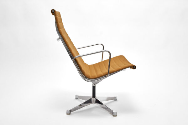 Herman Miller Alu Chair EA 116 Hopsak cognac Profilansicht