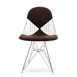 Vitra Wire Chair DKR Stoff braun