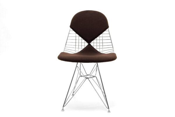 Vitra Wire Chair DKR Stoff braun