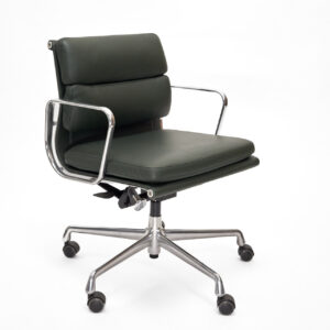 Vitra Soft Pad EA 217 Leder olivgrün