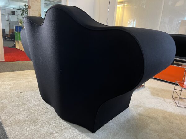 Moroso Double Soft Big Easy schwarz Ansicht von hinten